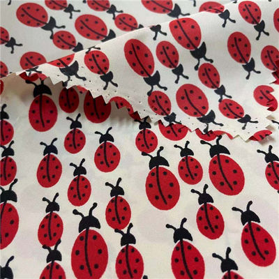 Printed Polyester Spandex Fabric 150D 150D 150gsm 150cm Water Proof Breathable Fabric