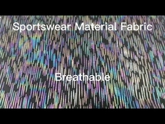 Cationic Polyester Sportswear Material Fabric 100D 1.5M 59in