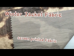 100% Nylon Screen Printed Fabric Water Resistant Material